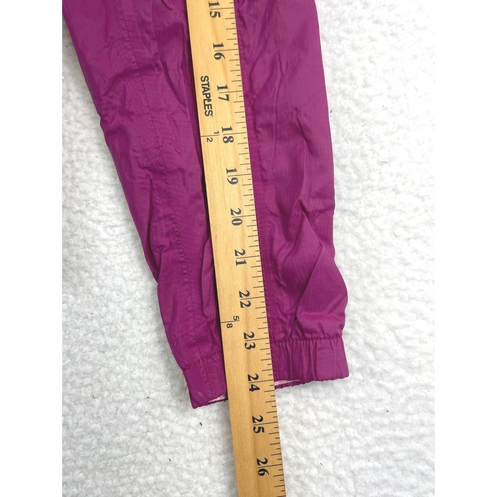 The North Face HyVent Hooded Rain Jacket Womens S Purple Waterproof Coat Active - Picture 4 of 12